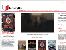 Tablet Screenshot of infinityboxpress.com